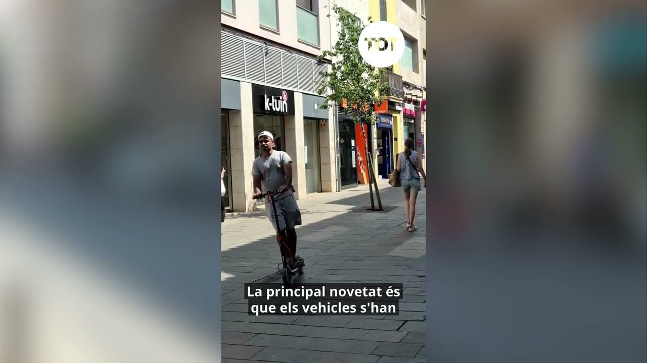 Patinet a l'avinguda de Cerdanyola FOTO: TOT Sant Cugat