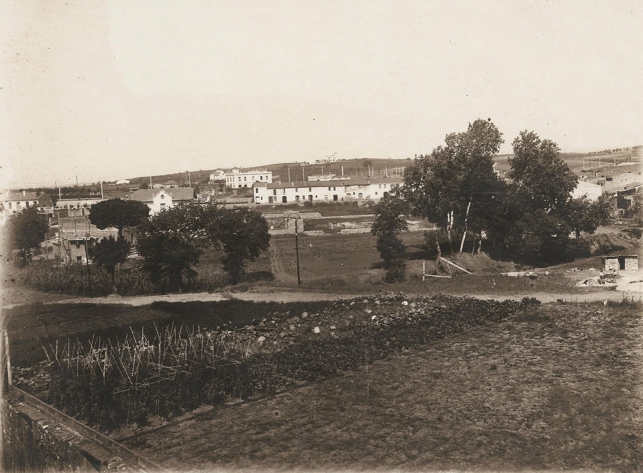 El barri de l'Estació als anys vint. FOTO: Cedida.