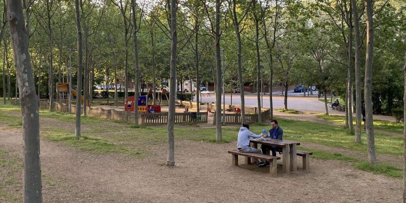 Els parcs són un refugi climàtic contra la calor a l'estiu. FOTO: Arxiu