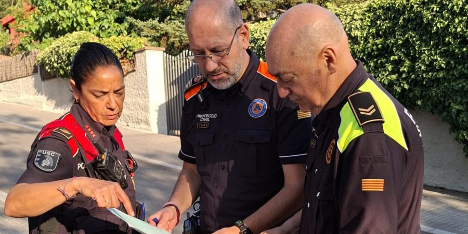 Mossos, Protecció Civil i Policia Local busquen l'home FOTO: Cedida