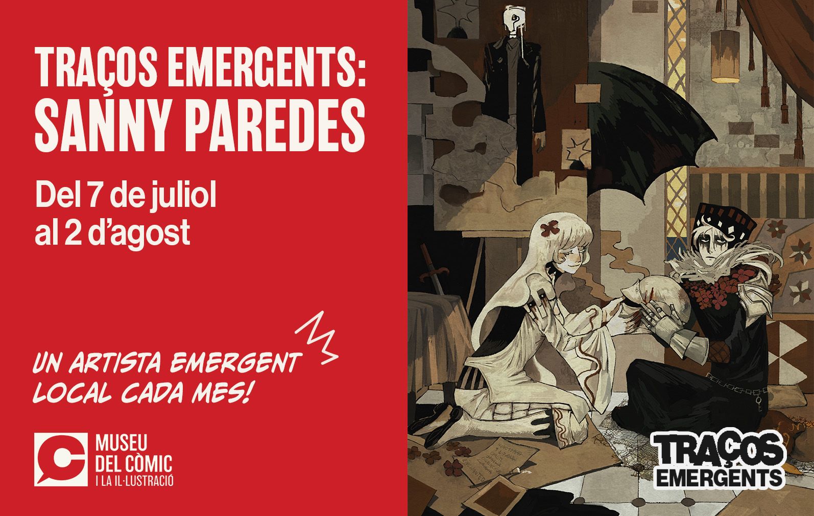 El Museu del Còmic acull l’exposició de Sanny Paredes