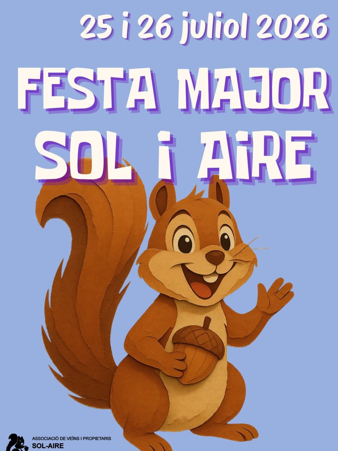 Cartell de la Festa Major de Sol i Aire