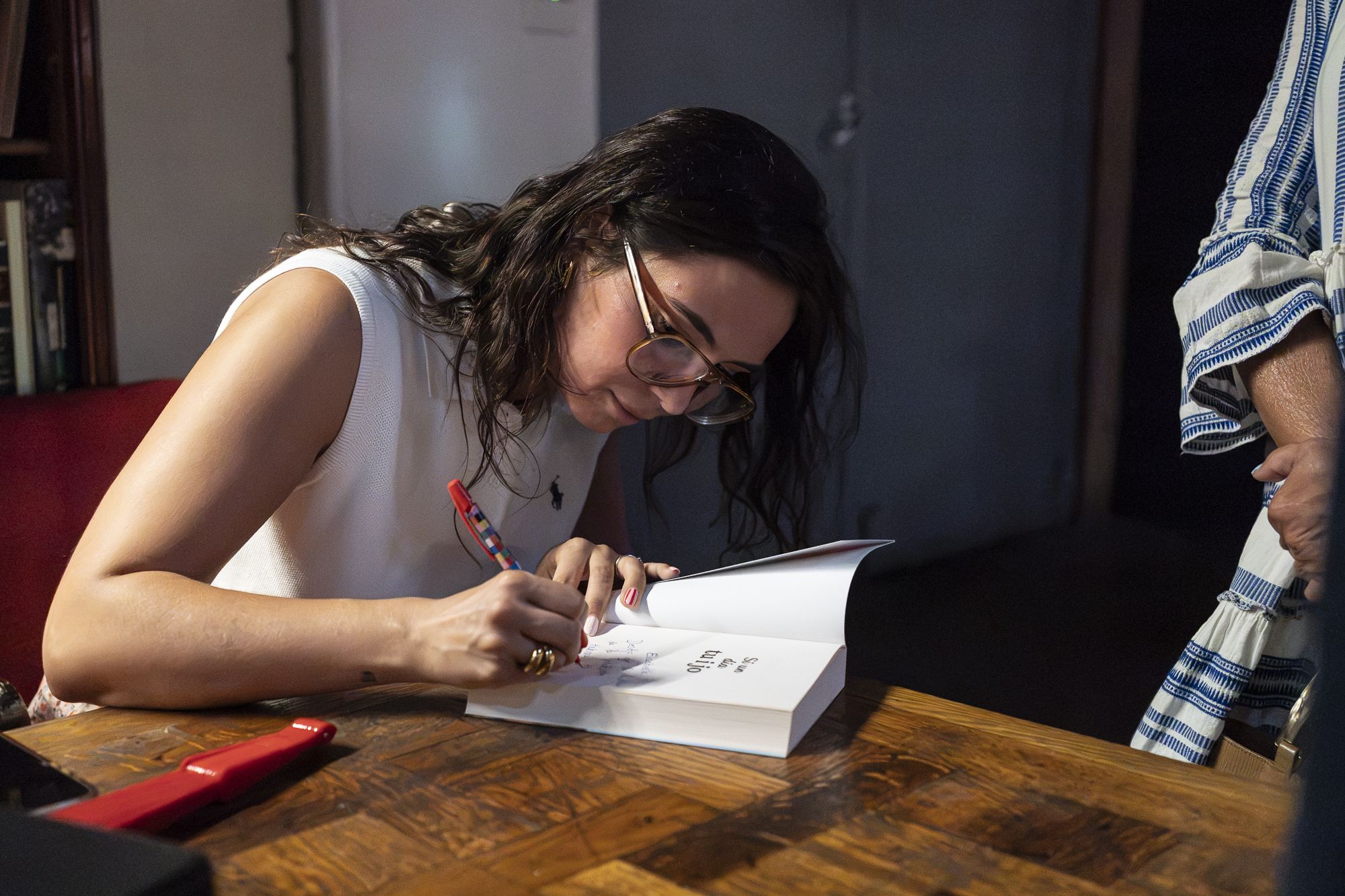 Presentació del llibre 'Si un dia tu i jo' de Carla Clavera. FOTO: Mireia Comas (TOT Sant Cugat)