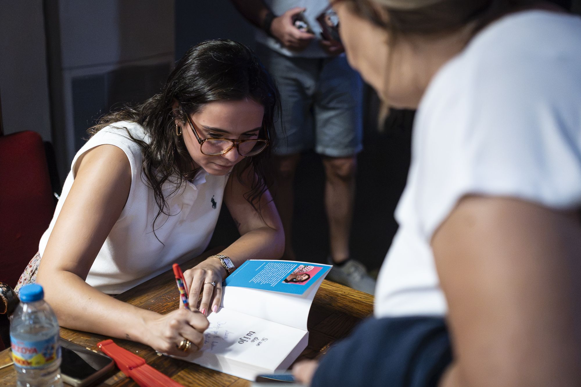 Presentació del llibre 'Si un dia tu i jo' de Carla Clavera. FOTO: Mireia Comas (TOT Sant Cugat)