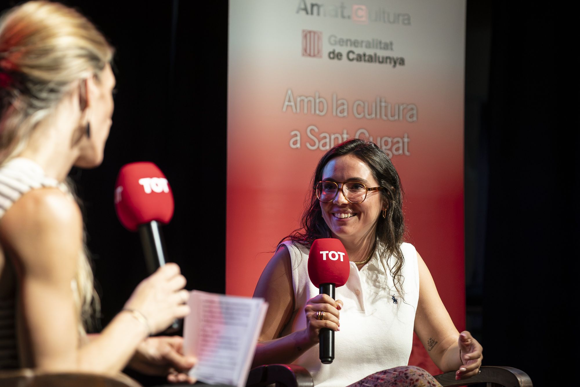  Presentació de 'Si un dia tu i jo' de Carla Clavera. FOTO: Mireia Comas (TOT Sant Cugat)