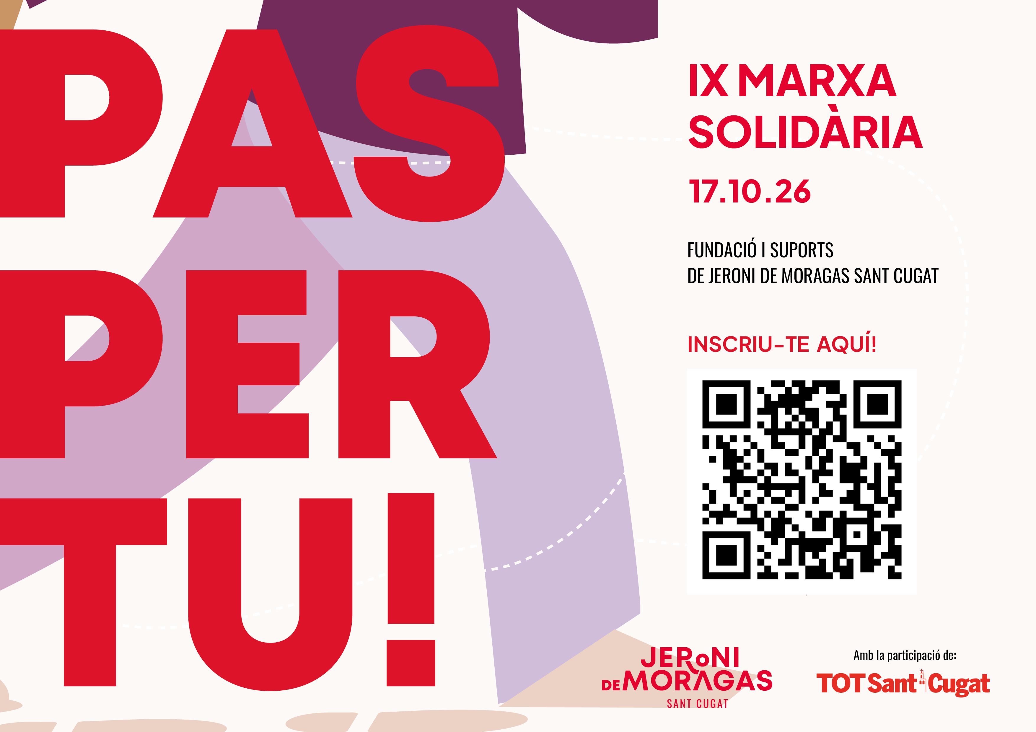 A Jeroni de Moragas ens va la marxa!