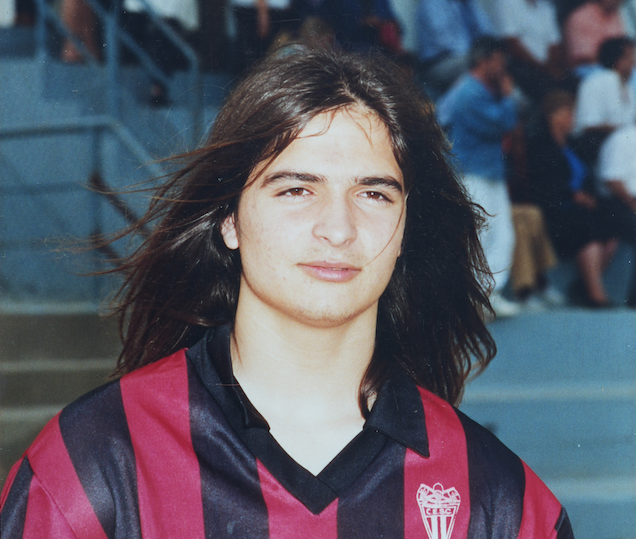 Carlos Ollora, quan era jugador del CE Sant Cugat. FOTO: Cedida