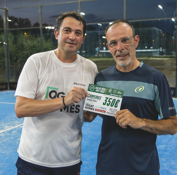 L'edició primavera 2026 de la Lliga de Pàdel Sant Cugat va comptar amb 5 lligues diferents. FOTO: Cedida