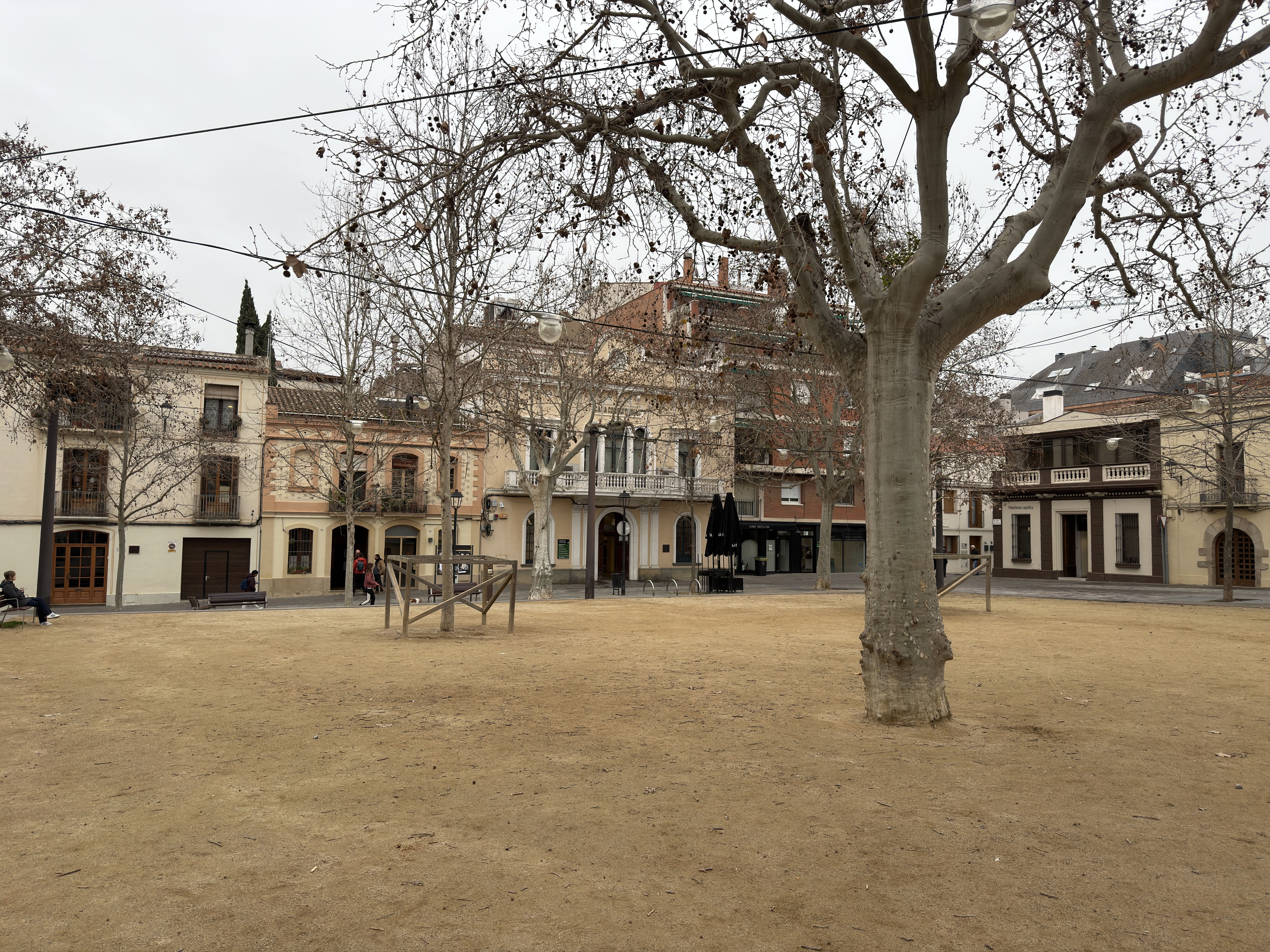 Plaça de Barcelona en l'actualitat. FOTO: Carlos Rodríguez