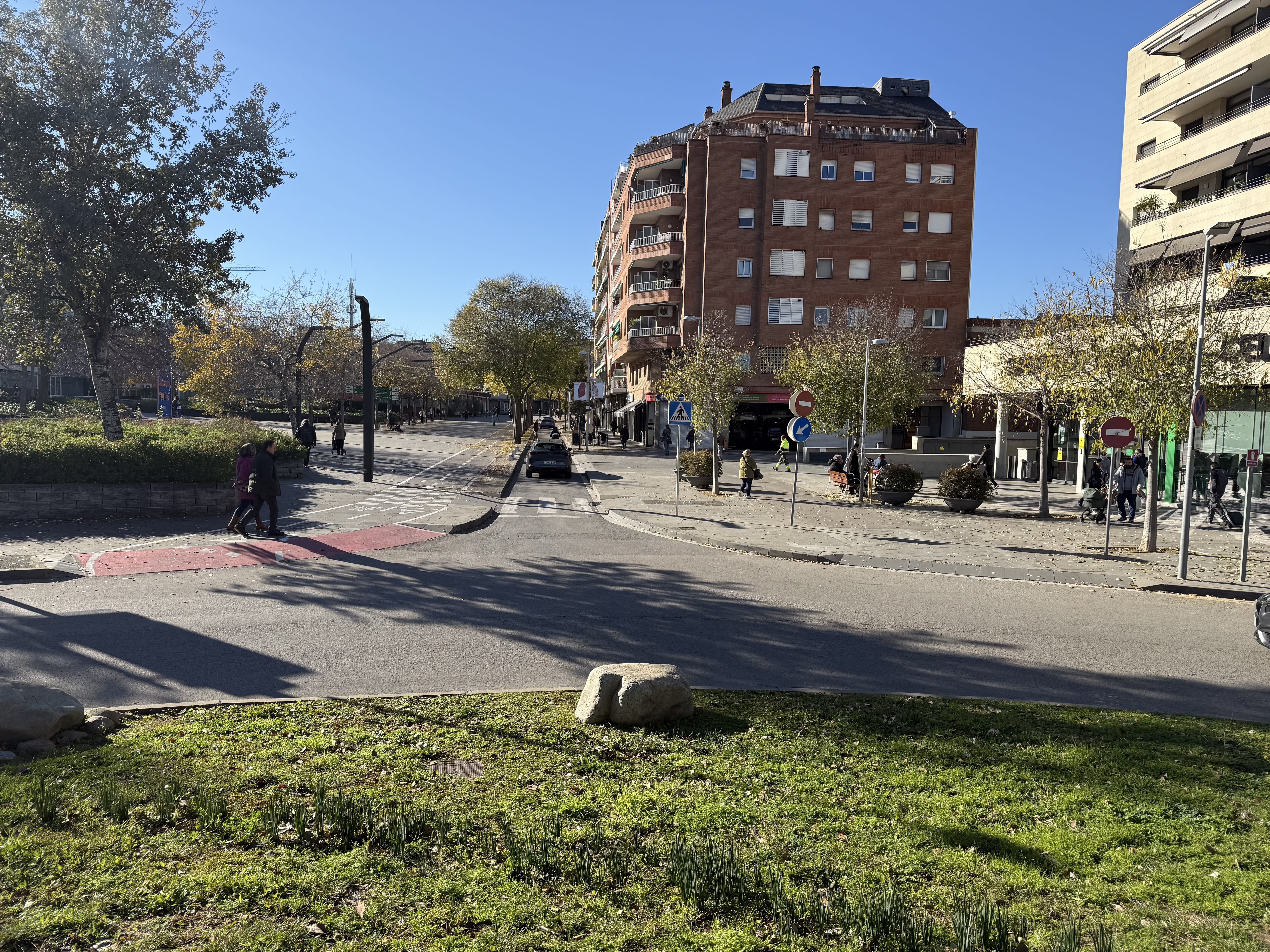 Rambla del Celler en l'actualitat. FOTO: Carlos Rodríguez 