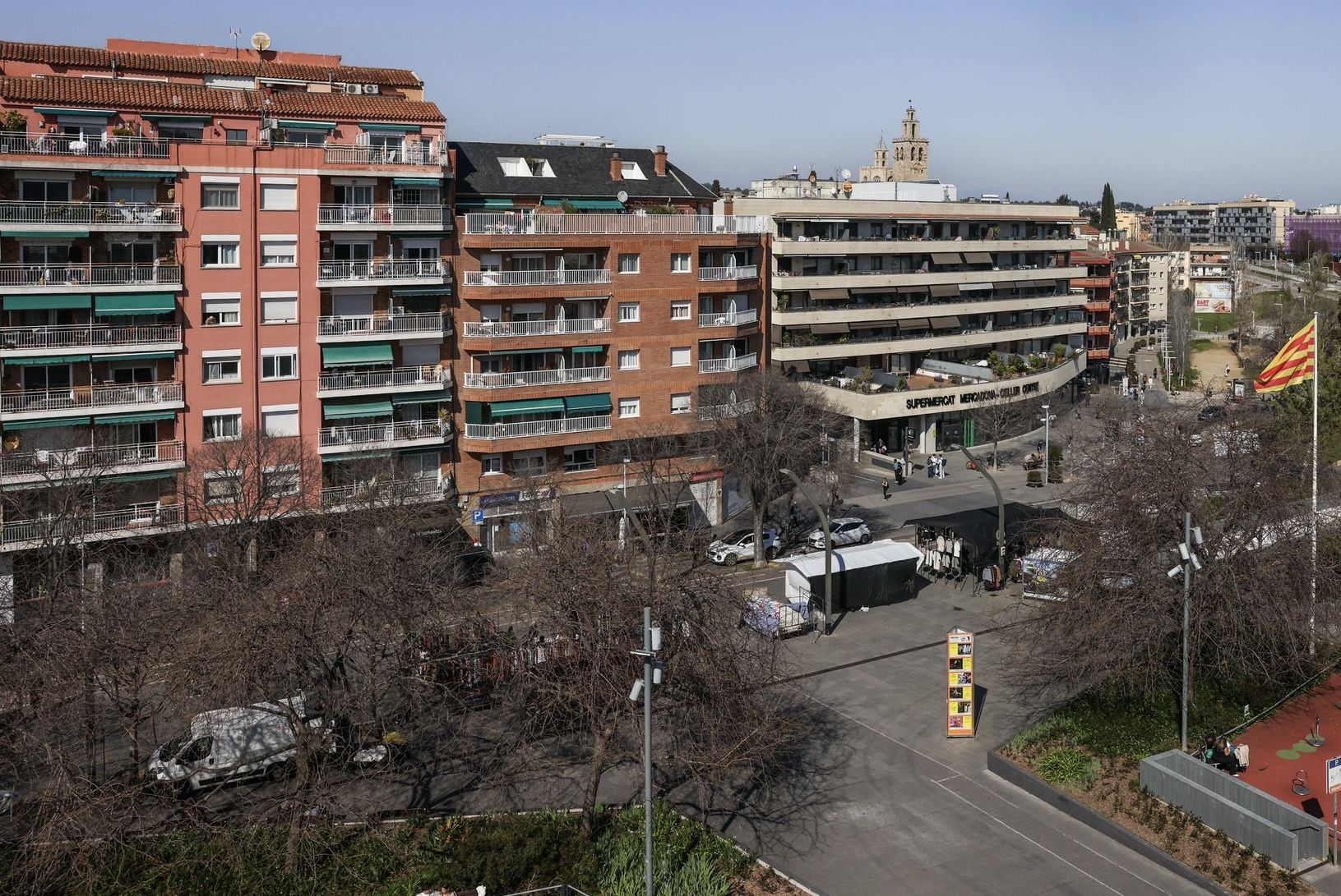 Plaça de la Vila. FOTO: Lali Puig