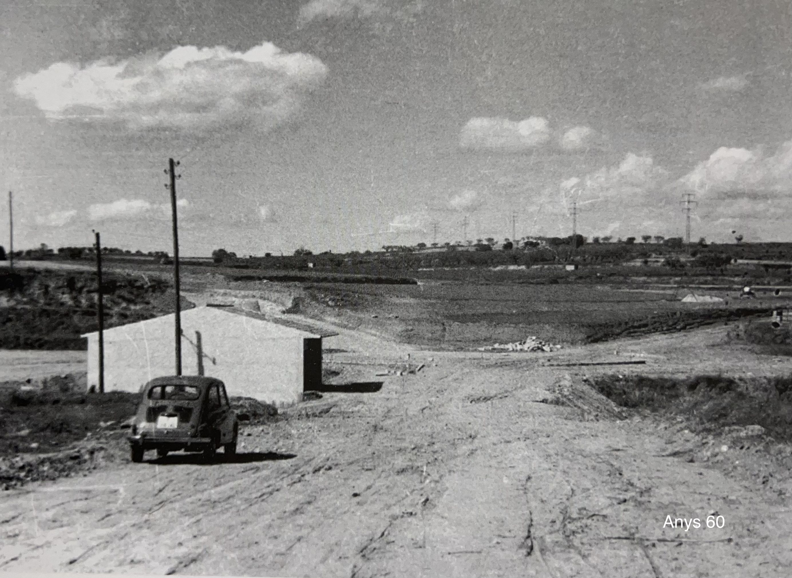 Plaça de Sant Frances l'any 1962. FOTO: Arxiu