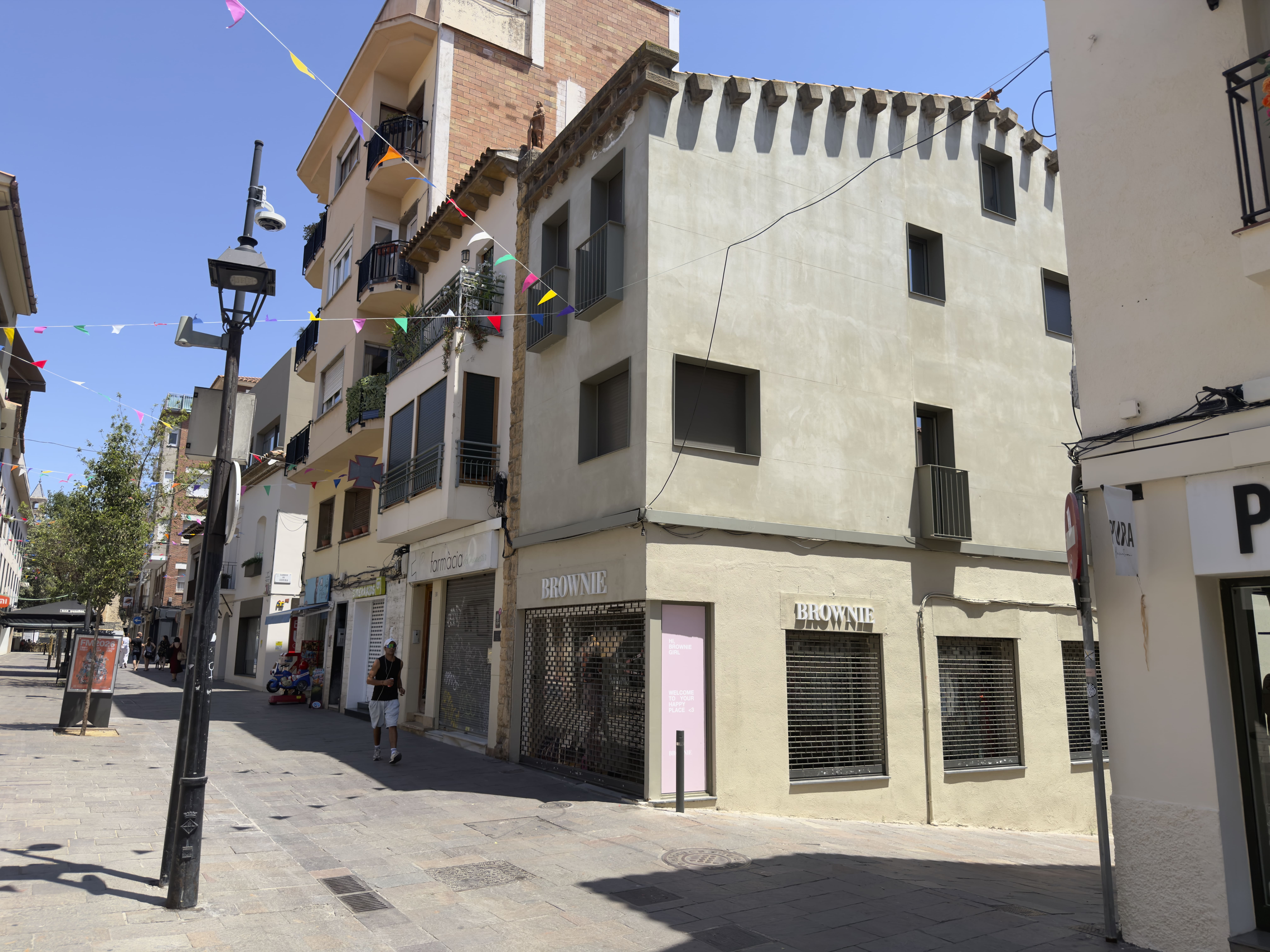 Carrer de Santa Maria en l'actualitat. FOTO: Carlos Rodríguez