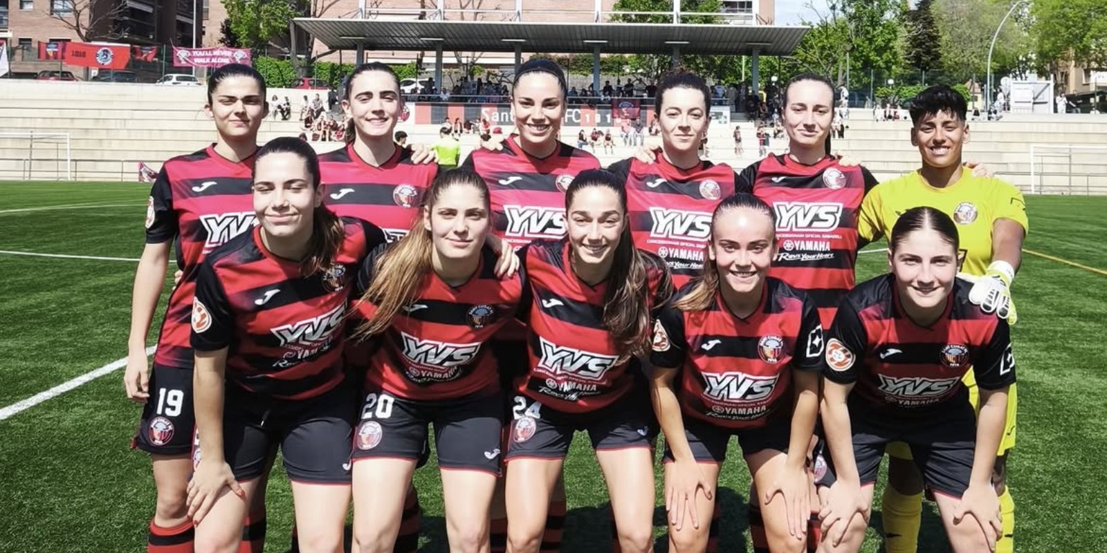 Primer equip femení del Sant Cugat FC. FOTO: Sant Cugat FC