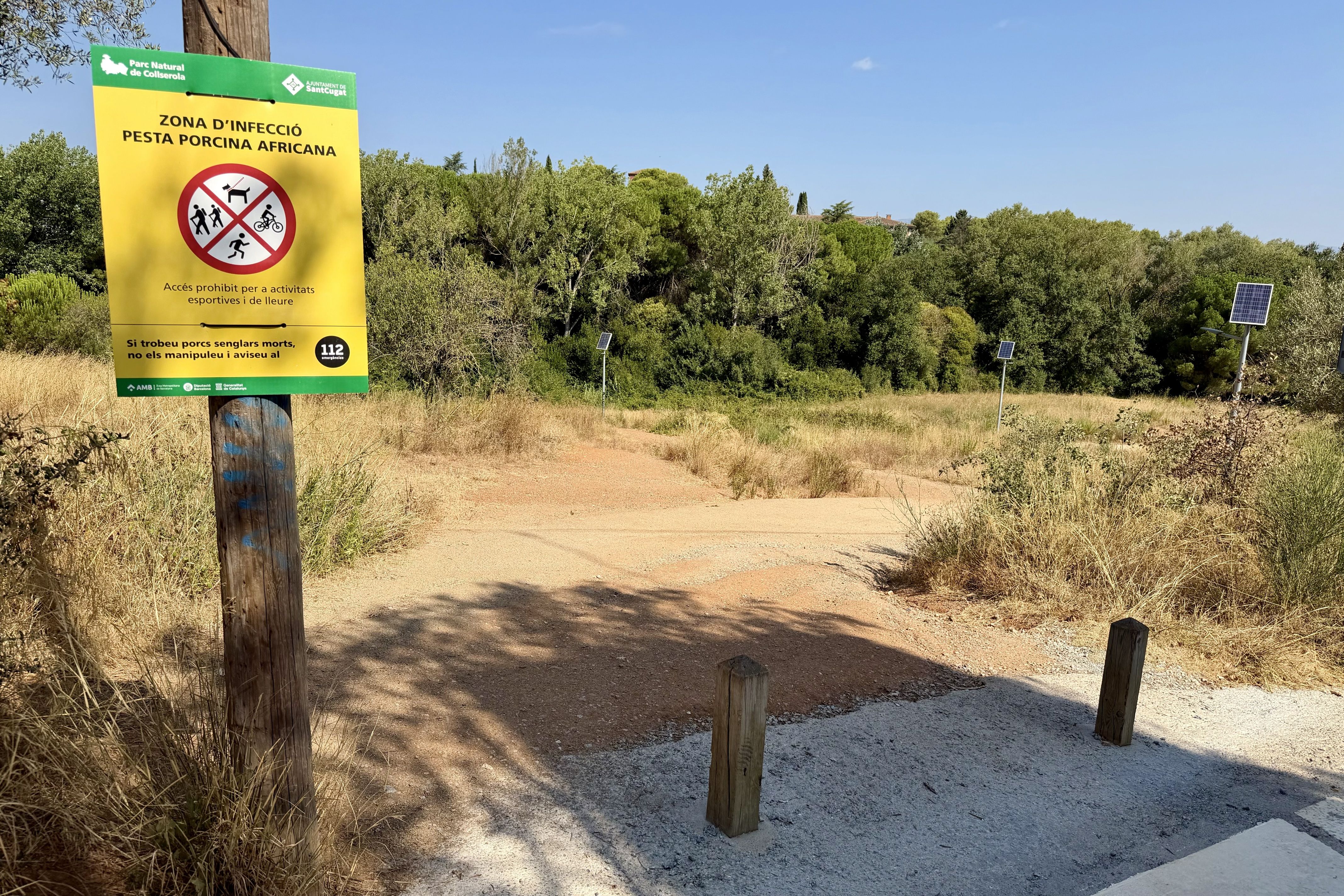 L'accés a Collserola continua restringit. FOTO: ACN