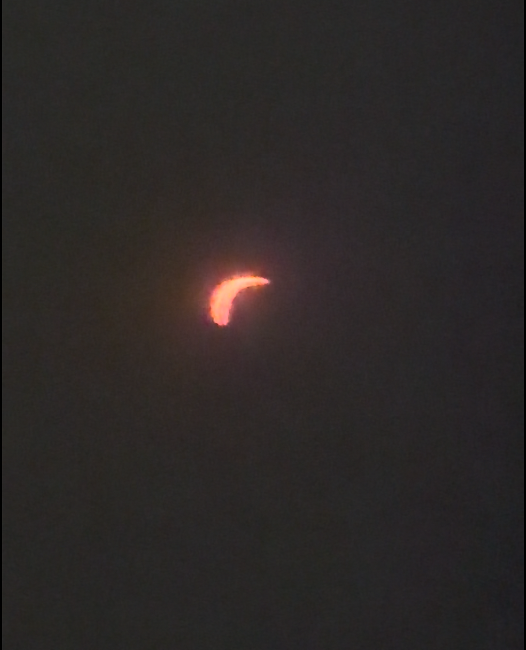 Eclipsi solar des de Sant Cugat. FOTO: TOT Sant Cugat