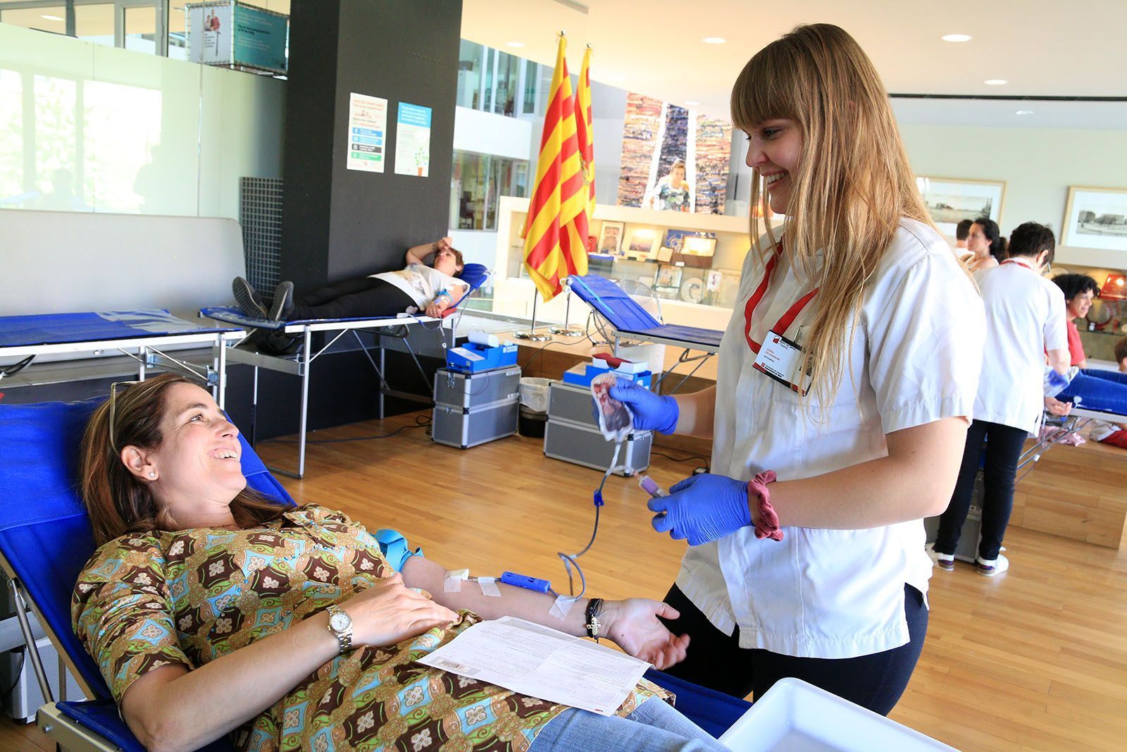 Jornada de donació de sang a Sant Cugat FOTO: Arxiu