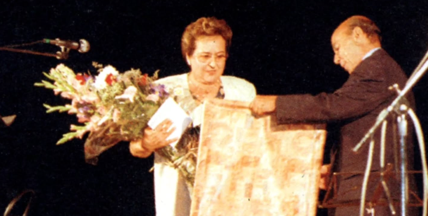 Maria Bajos, quan va ser pregonera de la Festa Major de Valldoreix FOTO: Cedida / EMD Valldoreix