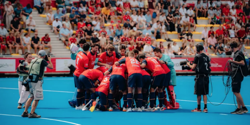 L'equip masculí FOTO: L'equip femení d'hoquei herba FOTO: Real Federación Española de Hockey