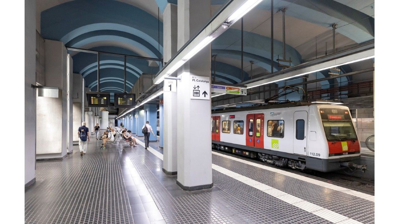 L'estació de Gràcia dels Ferrocarrils FOTO: FGC