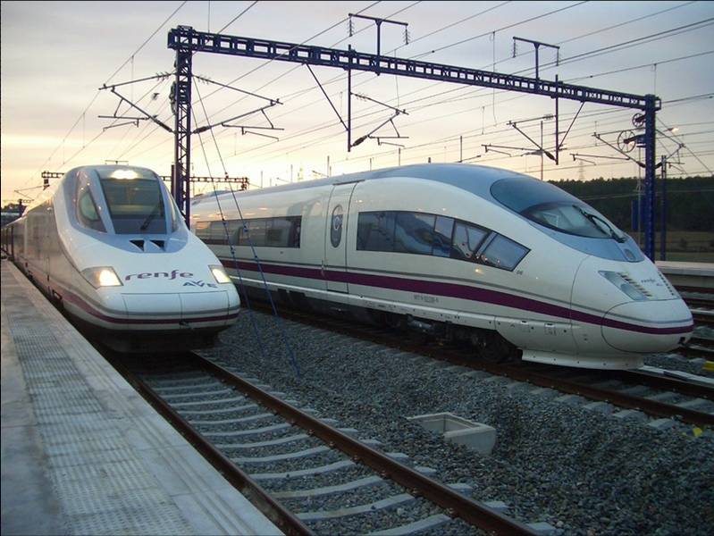 Trens d'alta velocitat FOTO: Wikipedia