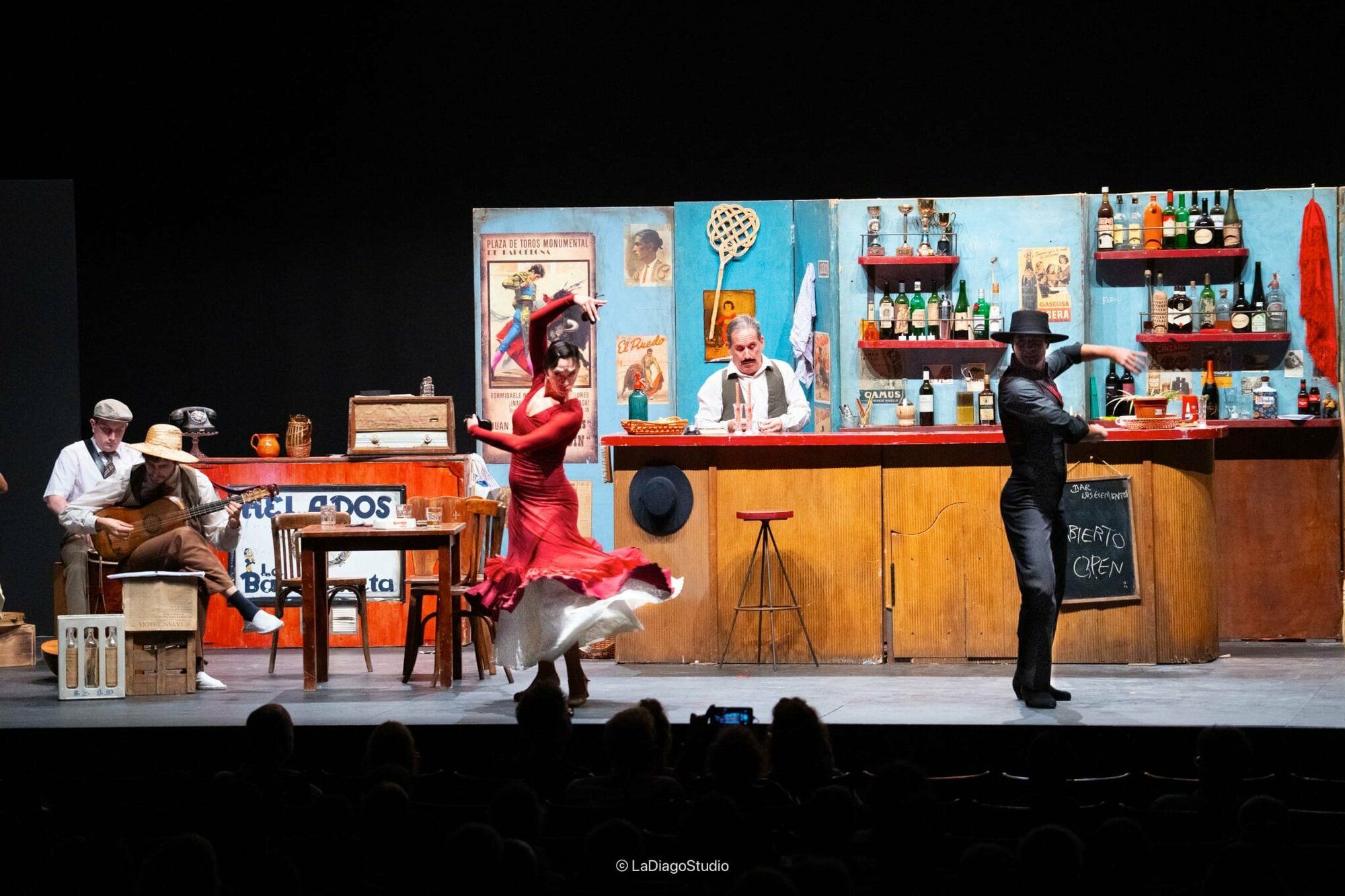 Los Elementos, producció pròpia d'òpera i flamenc, espectacle de cloenda del 8è Festival Contratemps. FOTO: Cedida.