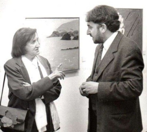 L'artista Maria Girona. FOTO: Cedida.
