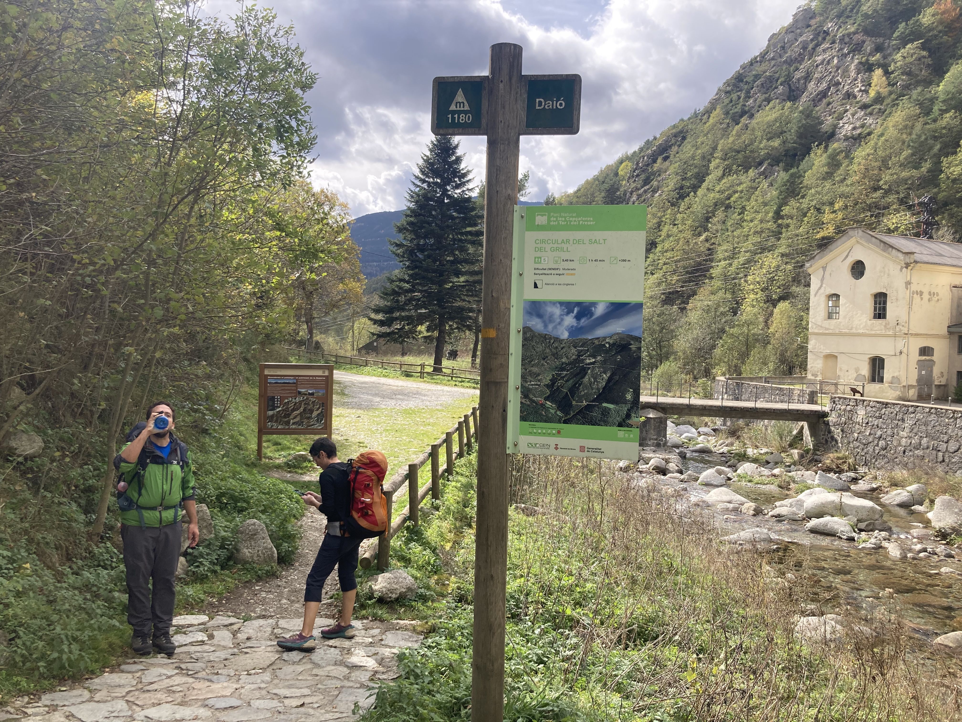 Camí senyalitzat del Parc Natural de les Capçaleres del Ter i del Freser. FOTO: Generalitat de Catalunya