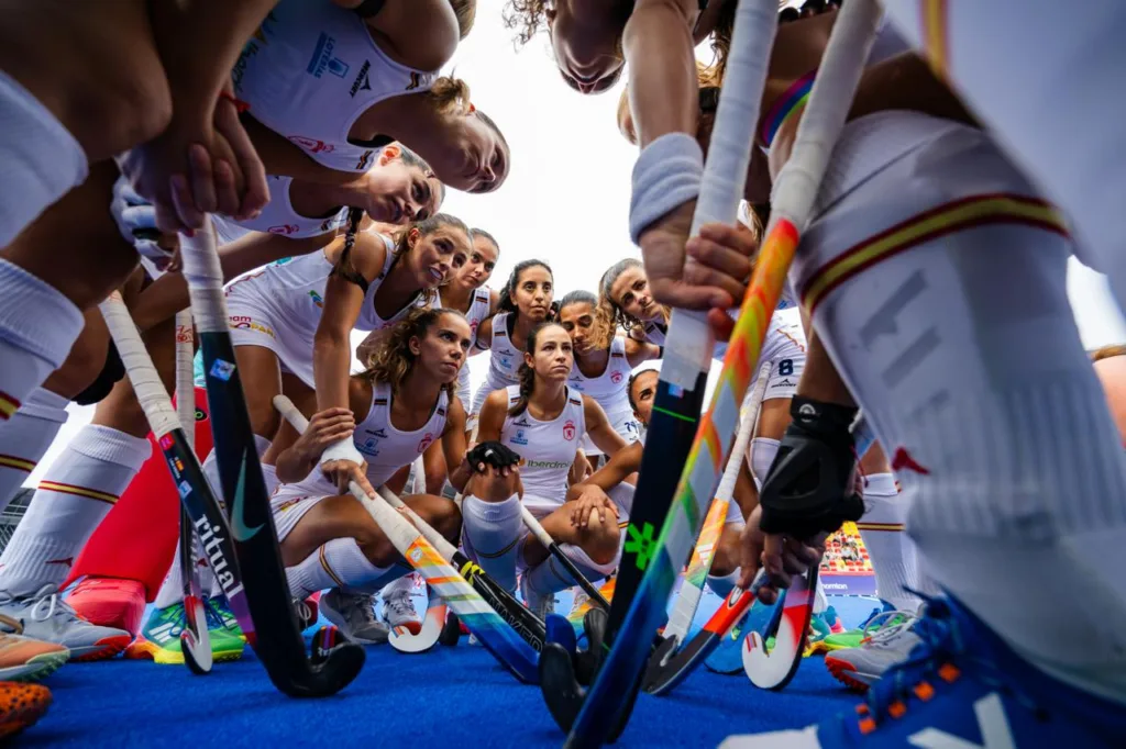 La selecció espanyola d'hoquei herba femení acaba en la 7a posició en el Mundial. FOTO: RFEH