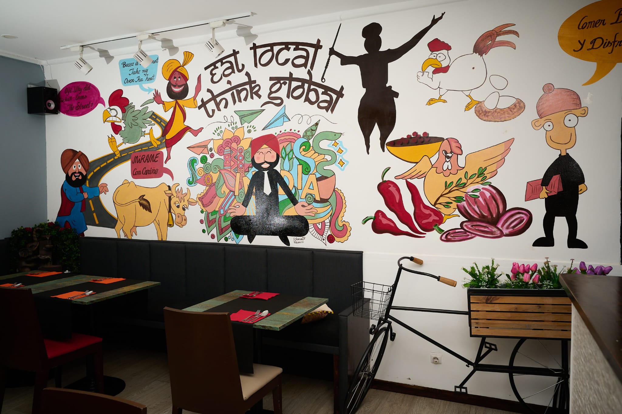 Hungry eyes, el teu restaurant de la Índia a Sant Cugat. FOTO: Cedida