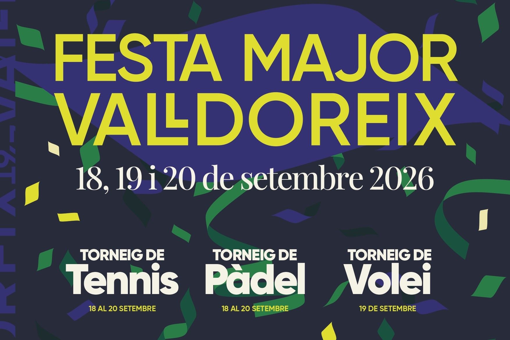 Celebra la Festa Major de Valldoreix amb el Club Esportiu Valldoreix