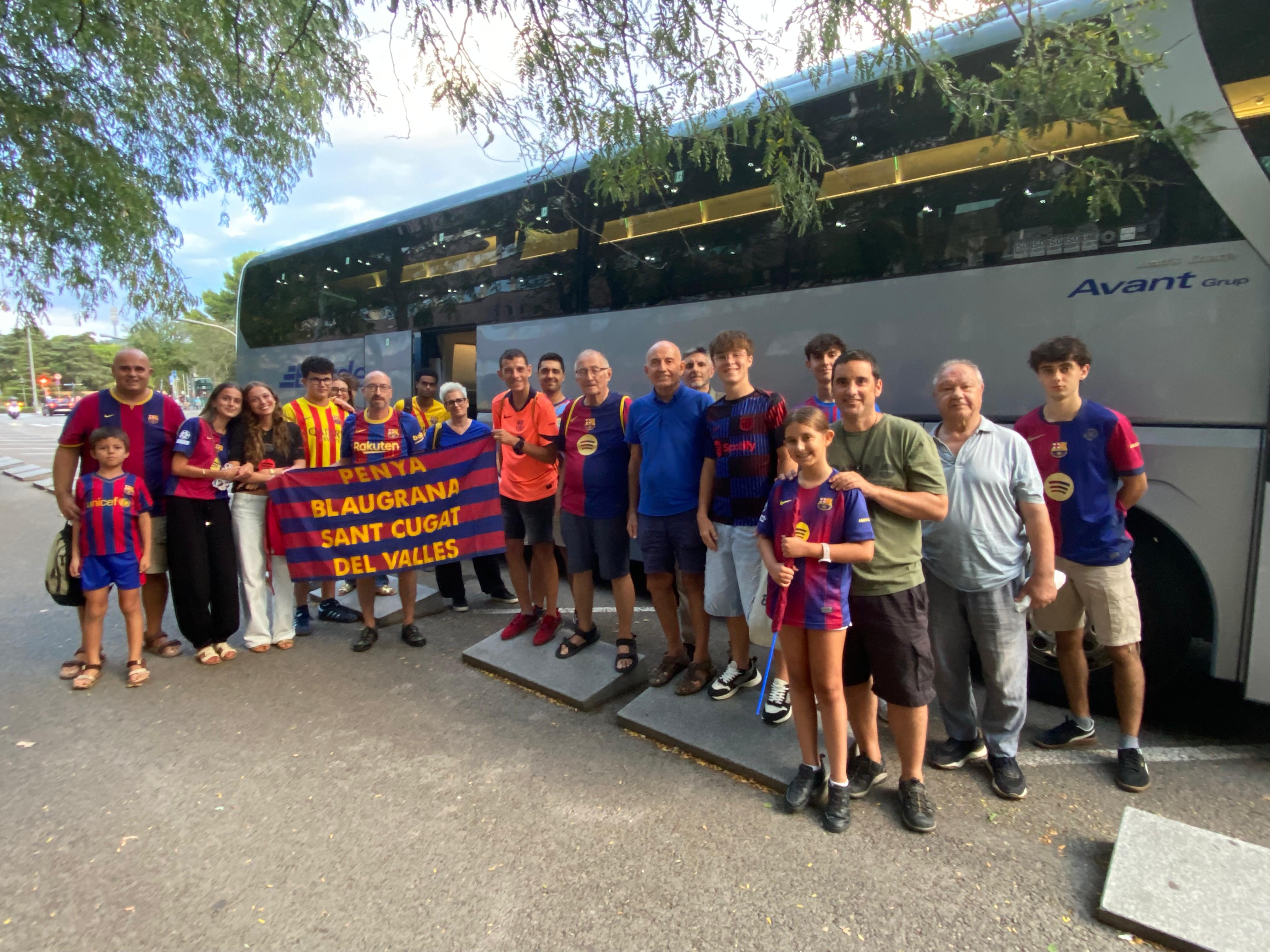 Vine amb autobús a gaudir dels partits del Barça!