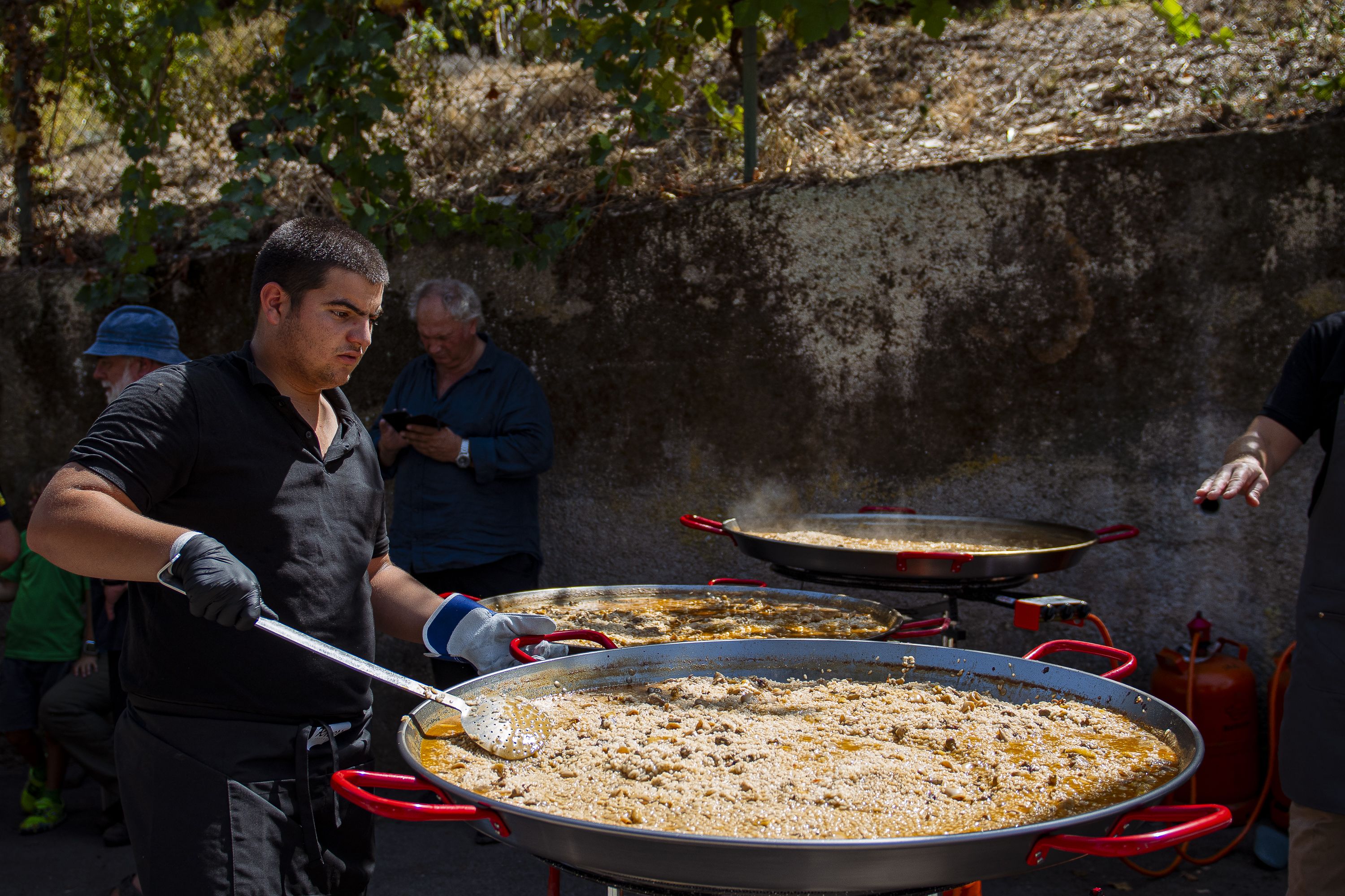 Paellada popular de la Festa Major de la Colònia Montserrat de Valldoreix. FOTO: Pol Rodríguez (TOT Sant Cugat)