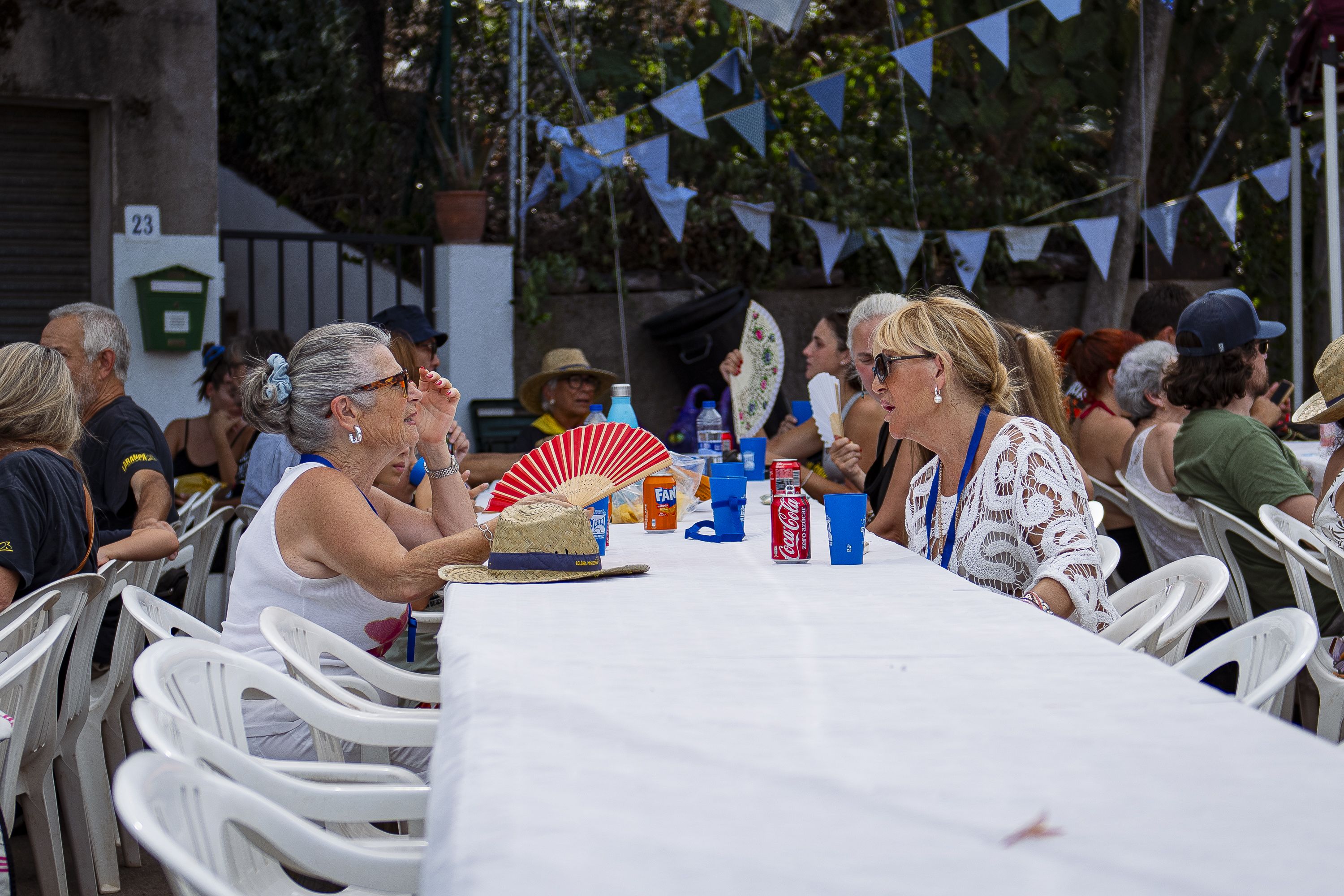 Paellada popular de la Festa Major de la Colònia Montserrat de Valldoreix. FOTO: Pol Rodríguez (TOT Sant Cugat)