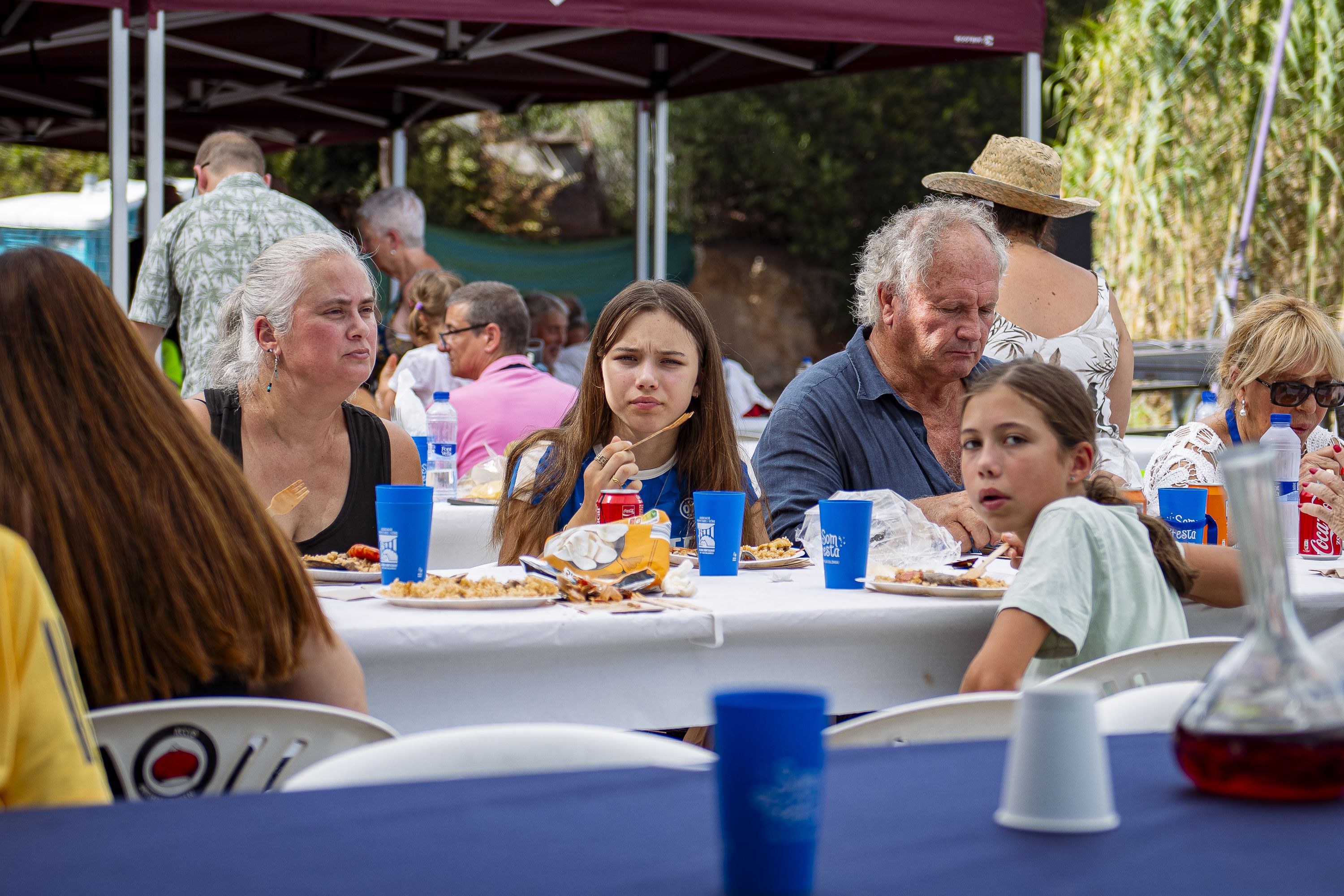 Paellada popular de la Festa Major de la Colònia Montserrat de Valldoreix. FOTO: Pol Rodríguez (TOT Sant Cugat)
