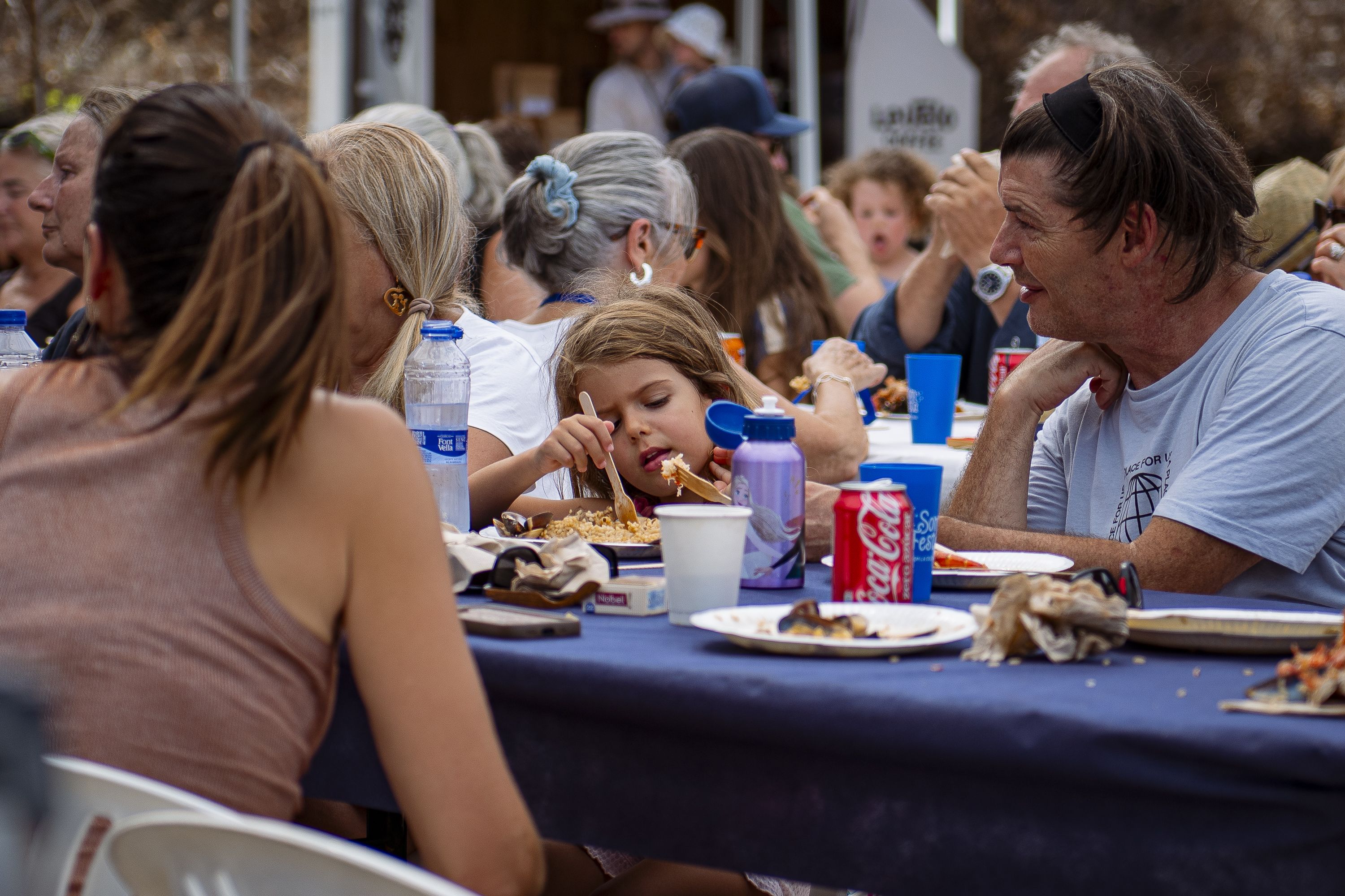 Paellada popular de la Festa Major de la Colònia Montserrat de Valldoreix. FOTO: Pol Rodríguez (TOT Sant Cugat)