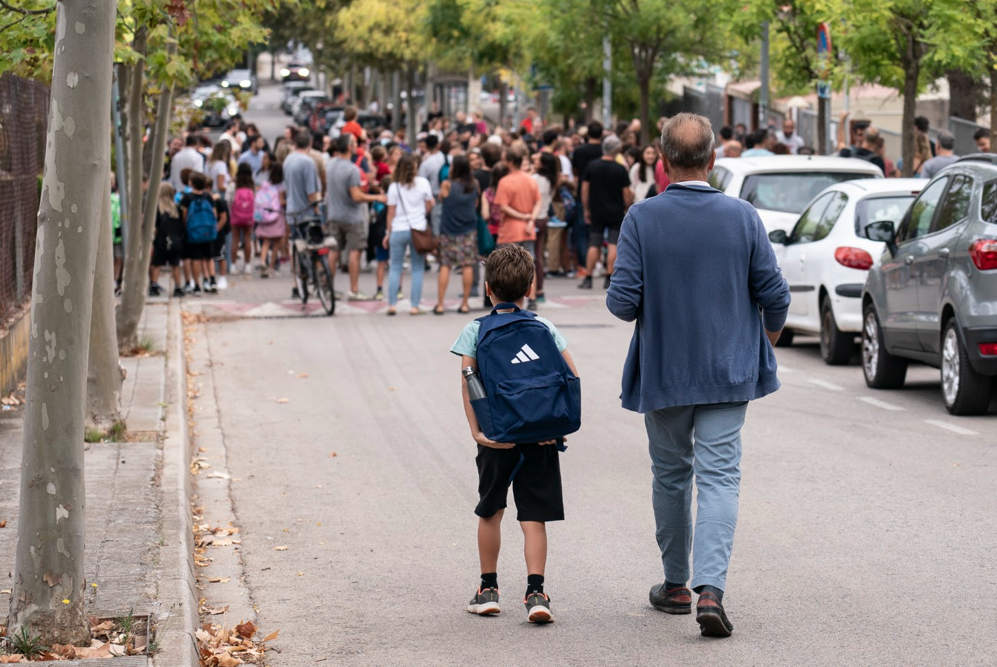 Inici del curs escolar 2025-2026 a Sant Cugat FOTO: Mireia Comas (TOT Sant Cugat)