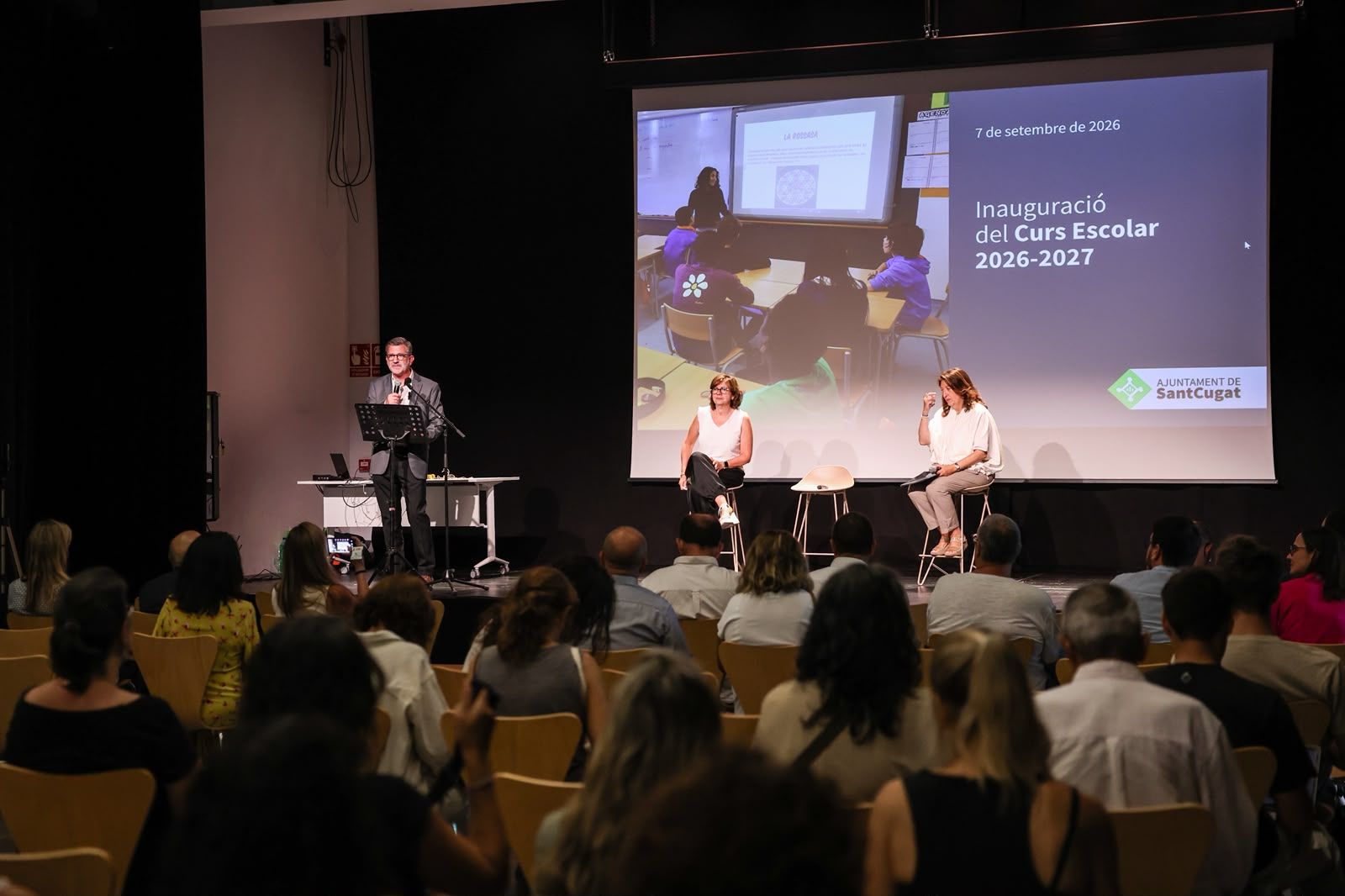 Acte d'inauguració del curs escolar 2026-2027. FOTO: Ajuntament