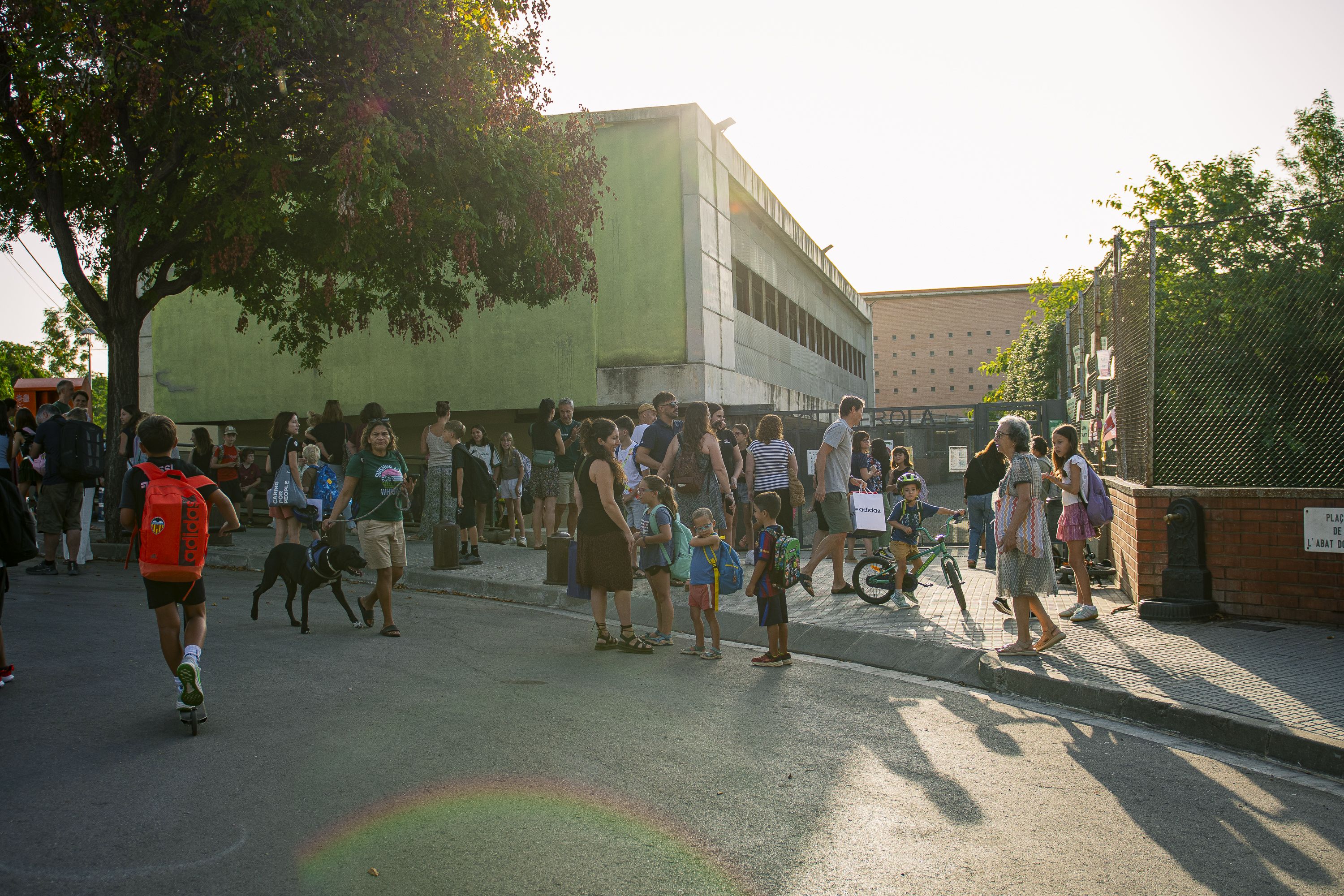 Inici de curs 2026-2027 a l'Escola Collserola i a l'Institut Joaquima Pla i Farreras. FOTO: Pol Rodríguez (TOT Sant Cugat)