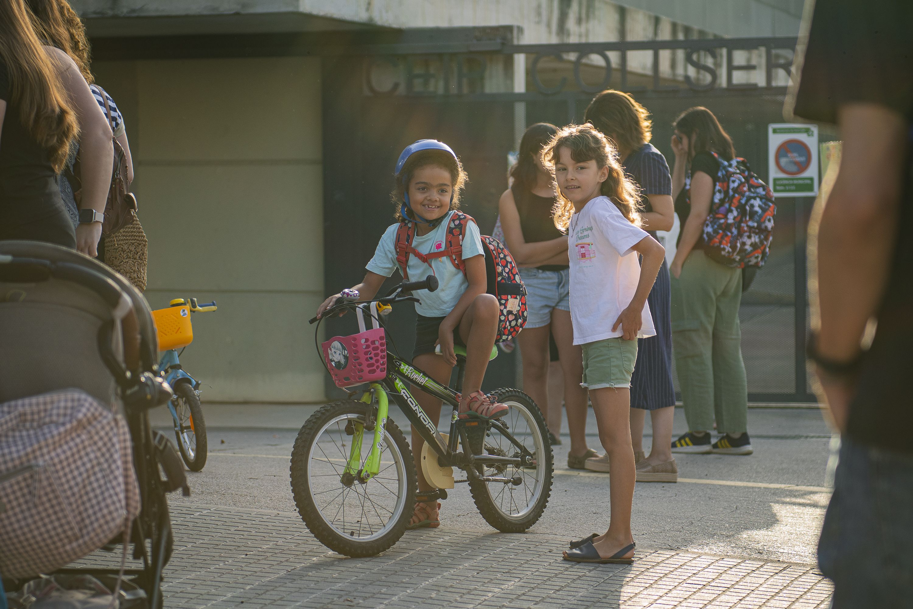 Inici de curs 2026-2027 a l'Escola Collserola i a l'Institut Joaquima Pla i Farreras. FOTO: Pol Rodríguez (TOT Sant Cugat)