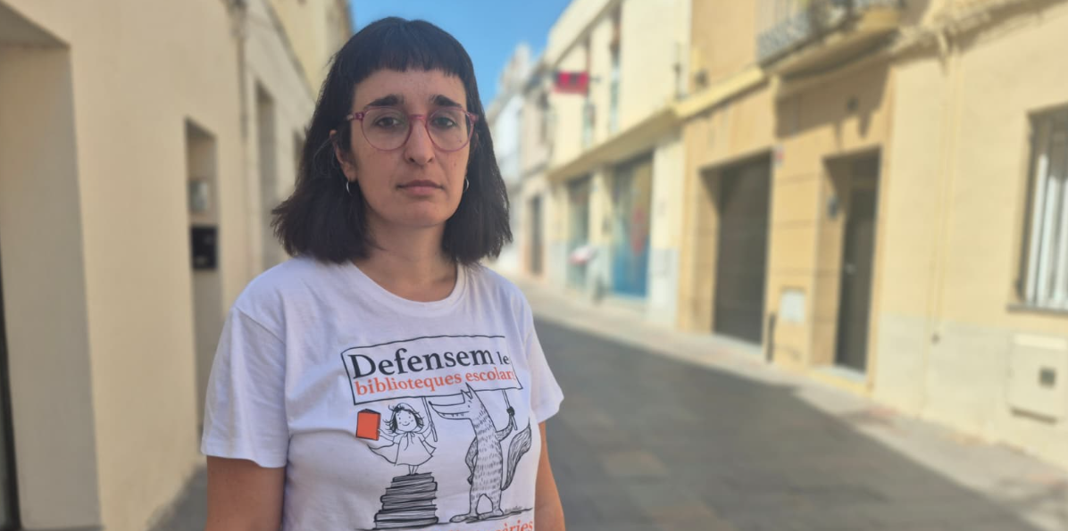 Caterina Riera, bibliotecària escolar FOTO: TOT Sant Cugat
