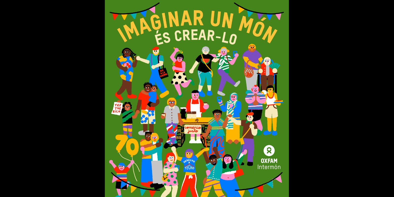 Oxfam Intermón celebra 70 anys avançant cap al món que imagina