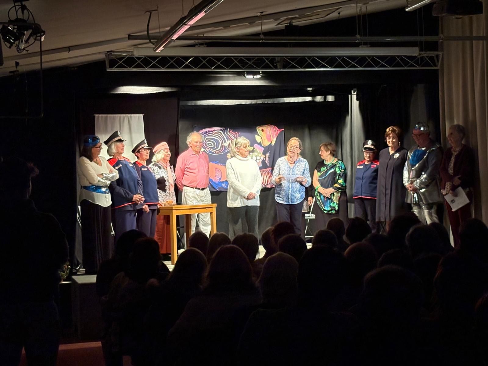 Grup de teatre amateur a Valldoreix. FOTO: Cedida