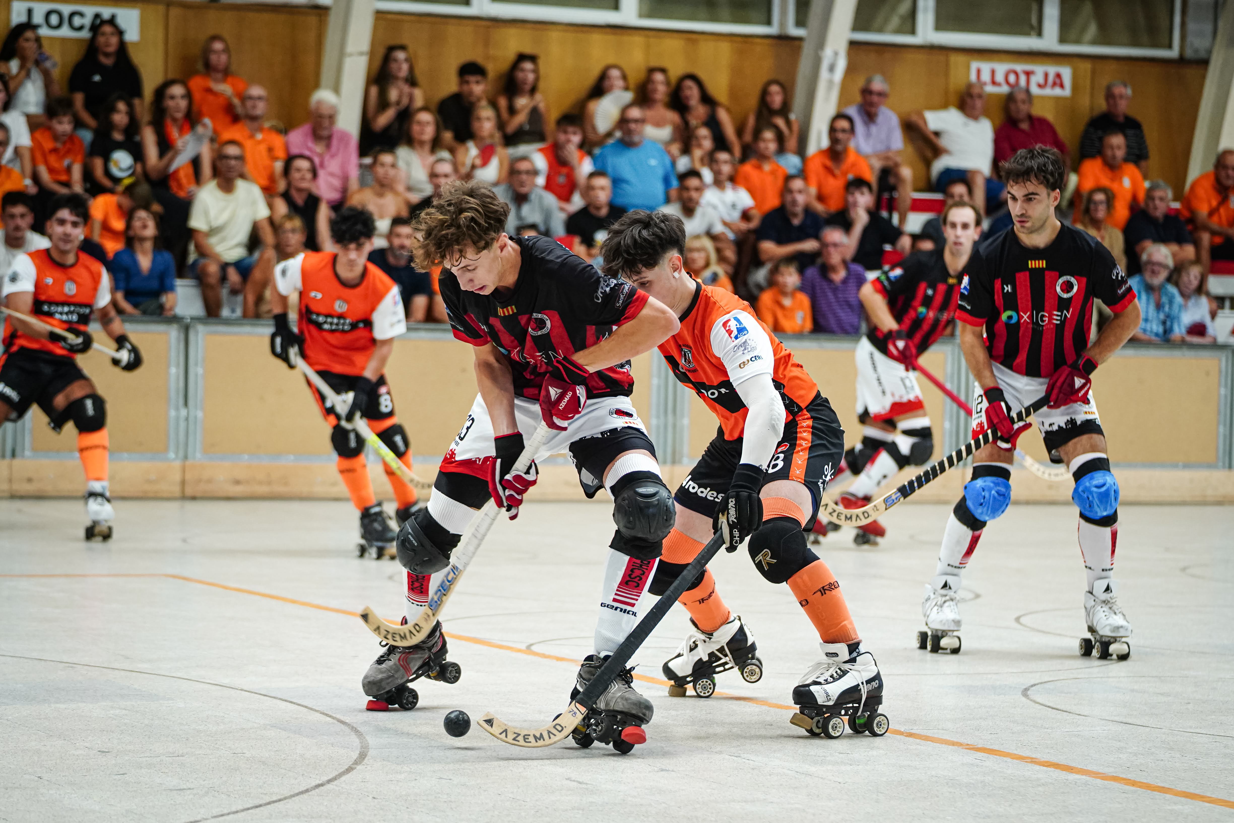 El Patí Hoquei Club Sant Cugat cau en les semifinals de la Lliga Catalana Plata. FOTO: Marlon Càtedra