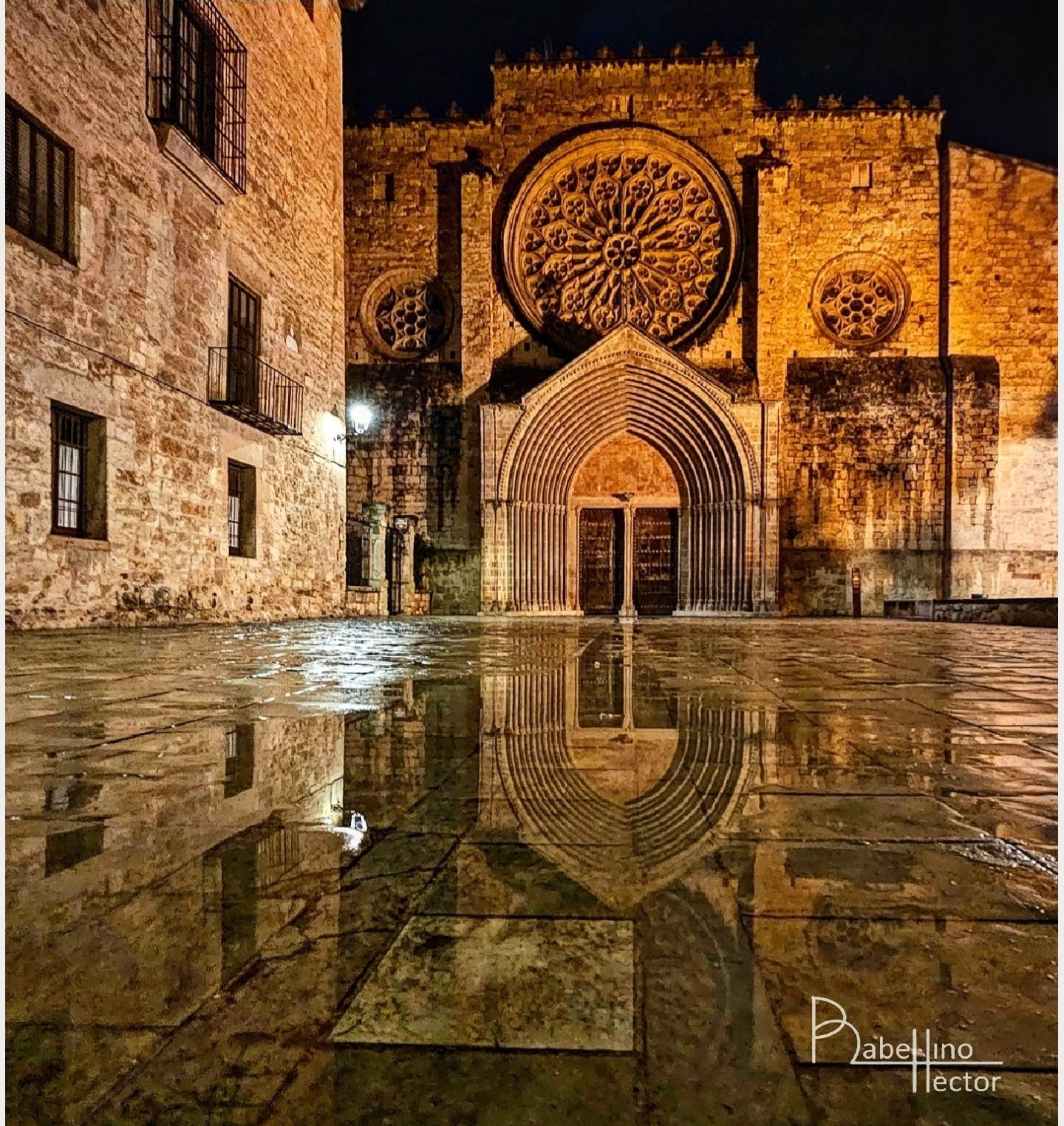 Reflexes a l'aigua · Monestir de Sant Cugat FOTO: Hector Rabellino