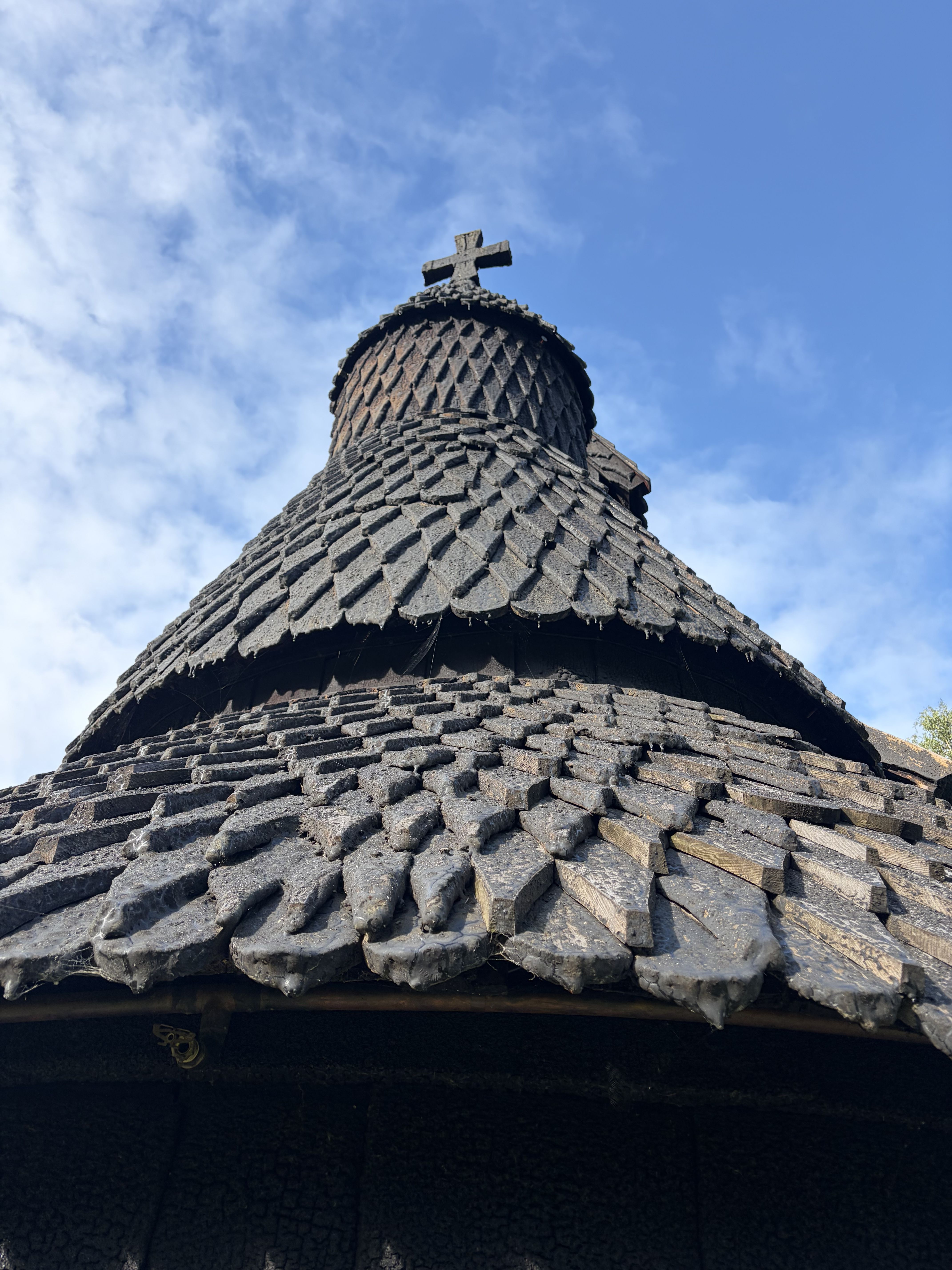 Fusta amb història · Borgund church, Noruega FOTO: Bet Gimeno