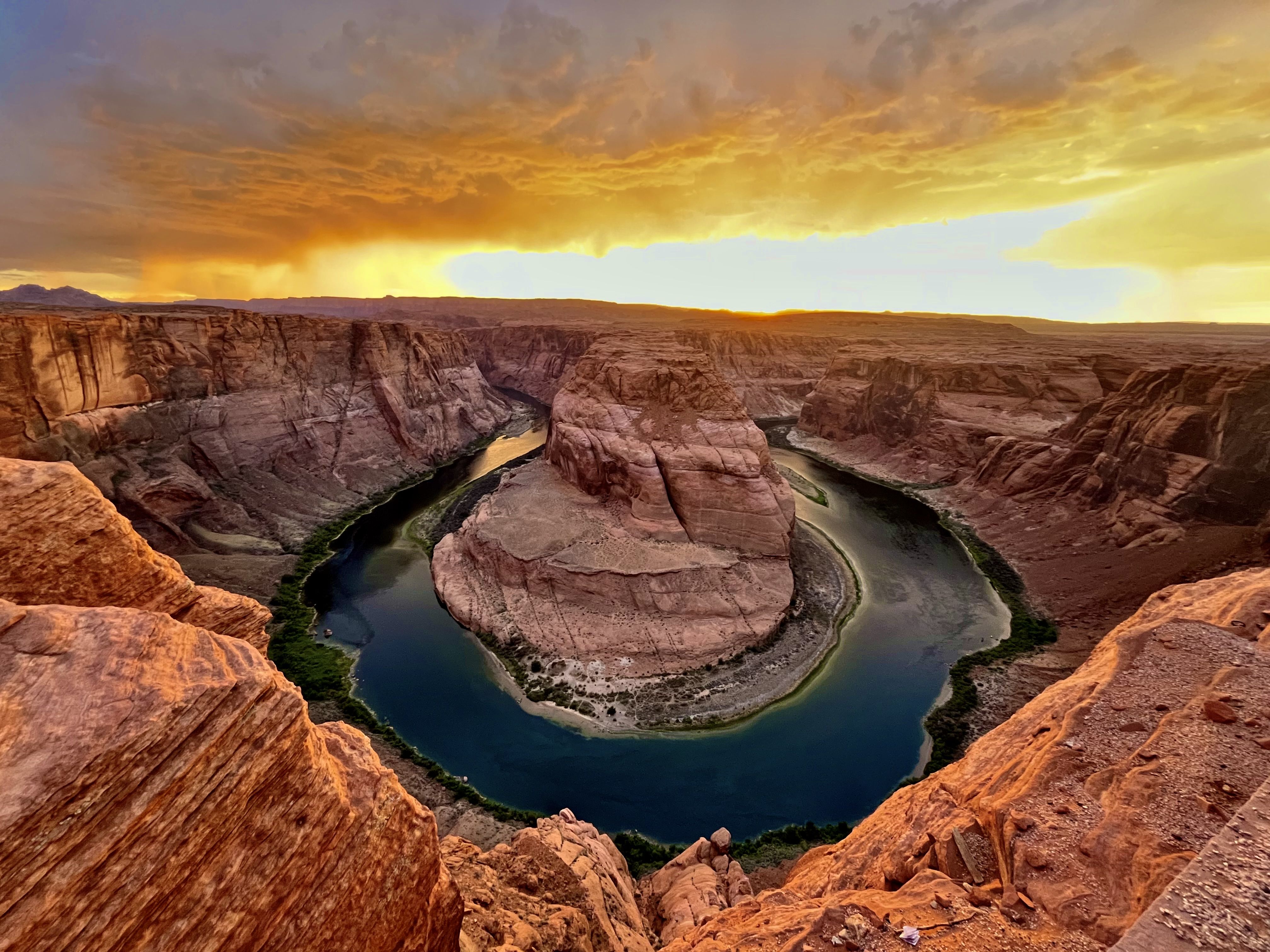 Ocàs al Gran Canyó · Horseshoe Bend, Page, Arizona, USA FOTO: Blanca Montobbio Masdeu