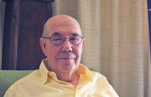 Eduard Bröll l'any 2013 durant l'entrevista del TOT Sant Cugat. FOTO: Artur Ribera.