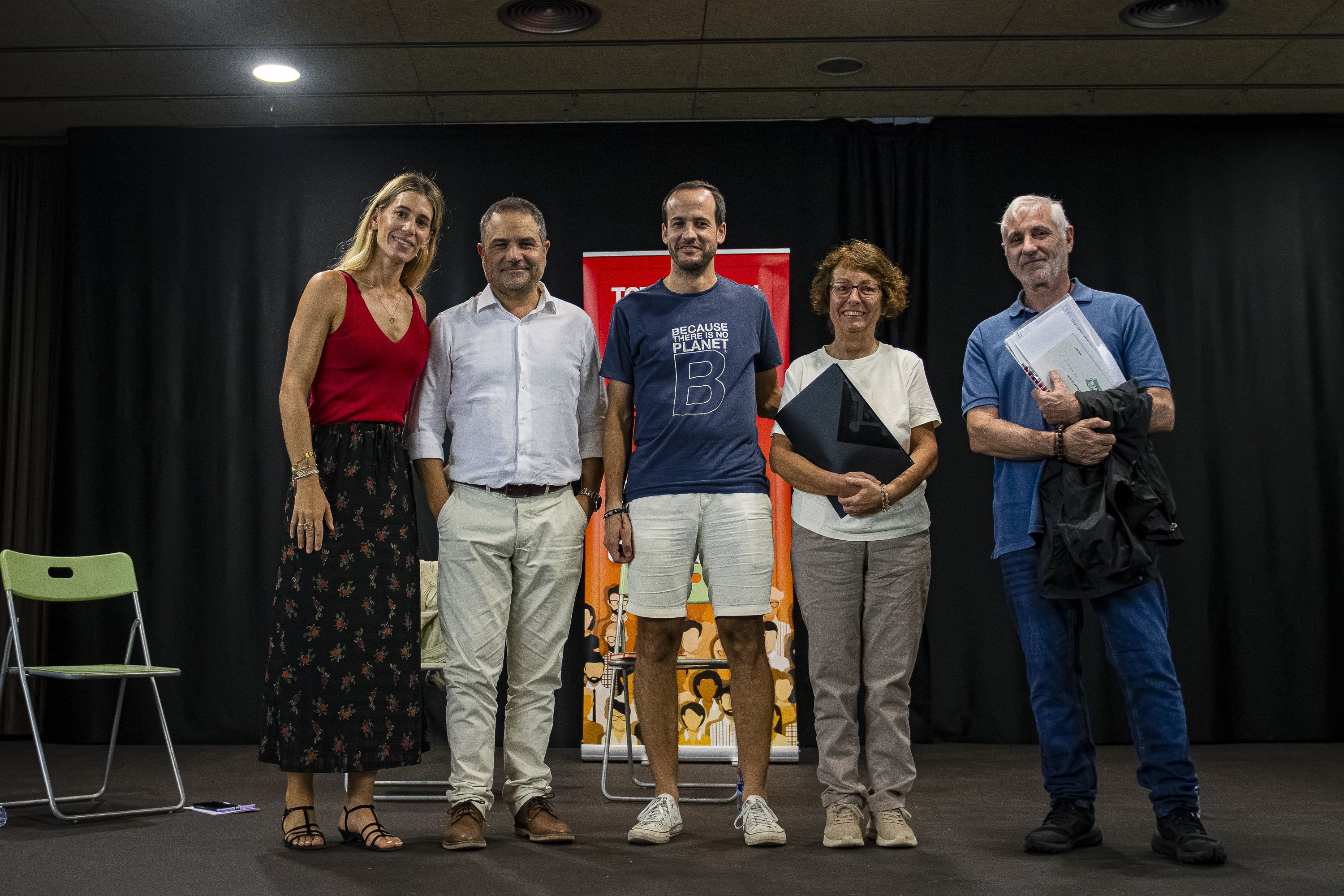 Debat a Coll Favà i Can Magí del cicle 'Els barris al centre'. FOTO: Pol Rodríguez (TOT Sant Cugat)