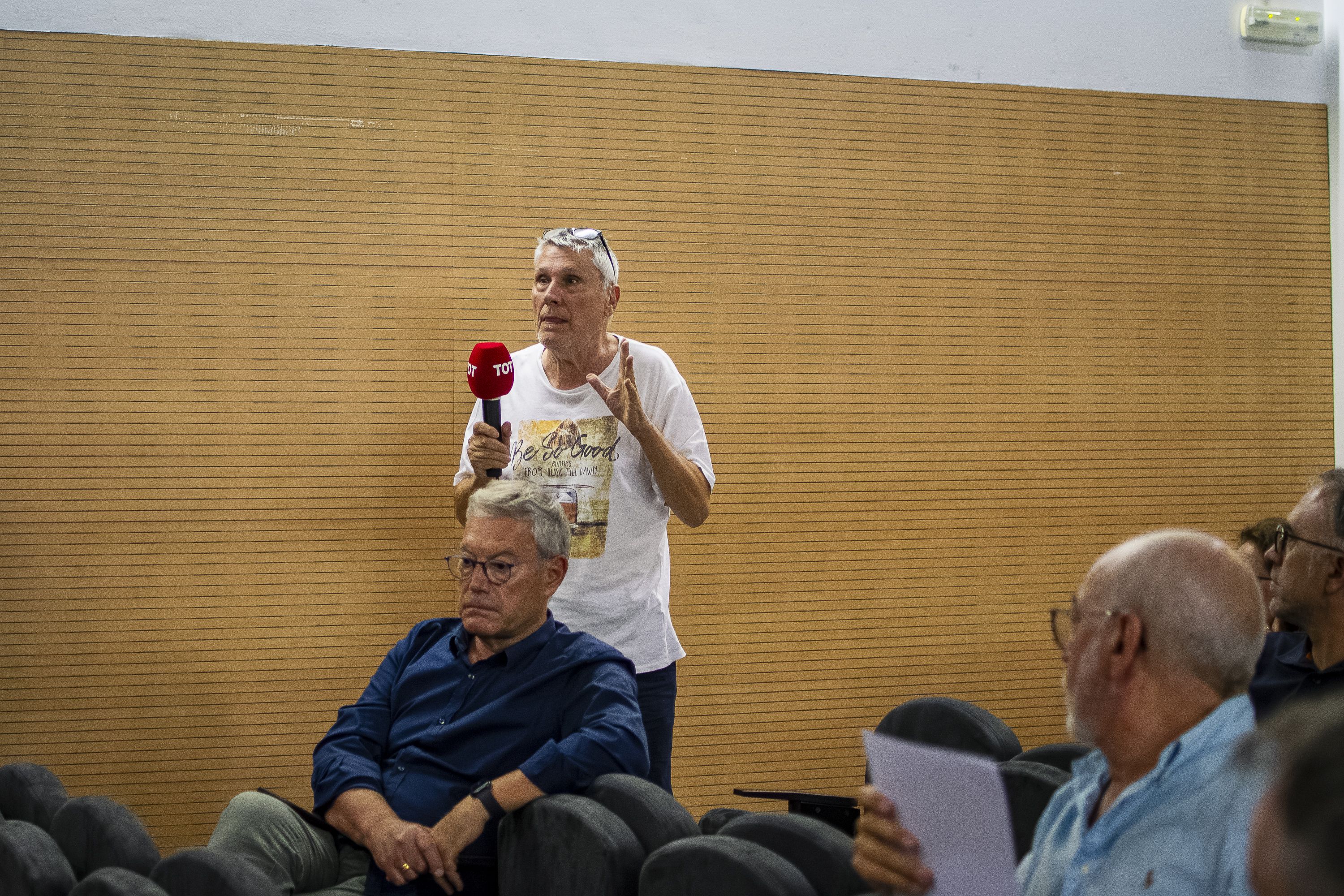 Debat a Coll Favà i Can Magí del cicle 'Els barris al centre'. FOTO: Pol Rodríguez (TOT Sant Cugat)